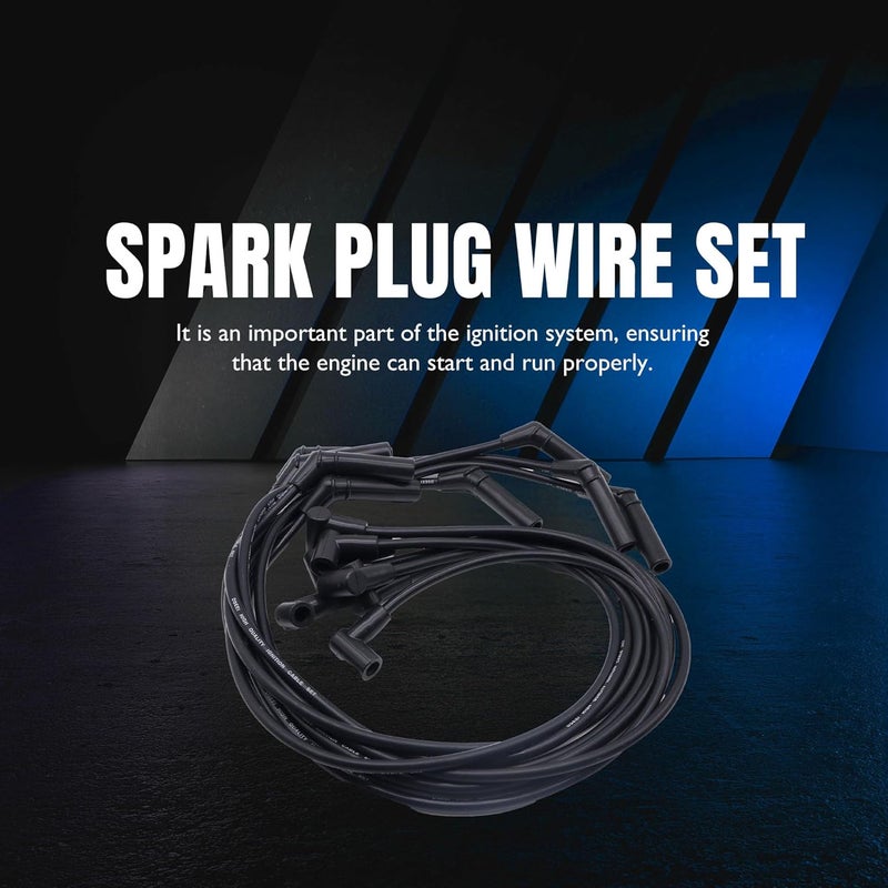OXCANO 396-427-454 8MM HEI Spiral Core Spark Plug Wires Compatible with Big Block Chevy 1965 1966 1967 1968 1969 1970 1971 1972 1973 1974 1975 1976 1977 1978 1979 1980 1981 1982 1983 1984 1985 - Image 2